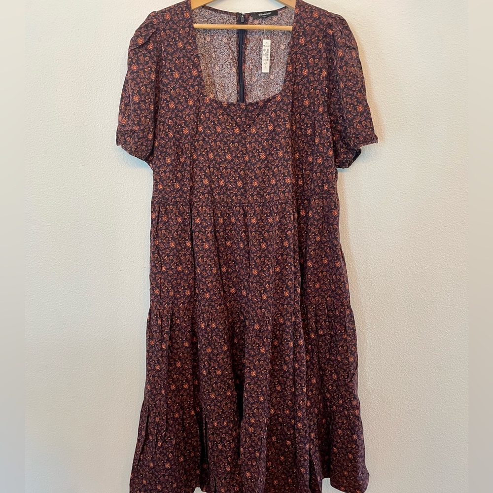 NWT Madewell Floral Dress, size 20w